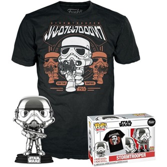 Funko POP! & Tee Box: Star Wars - Stormtrooper S