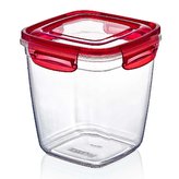 Dóza 1,9L čtverec vysoká s těsněním  LOCK&FRESH