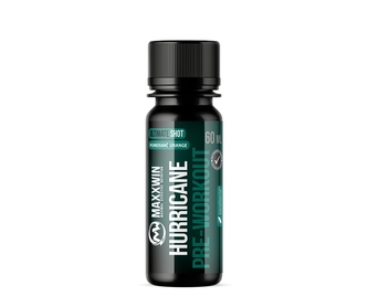 Maxxwin - Hurricane pre-workout shot 60 ml - pomeranč