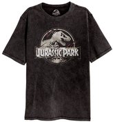 Pánské tričko Jurassic Park|Jurský park: Scratched Logo (XL) černá bavlna