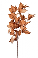 Větvička s listy 80 cm, světle hnědá