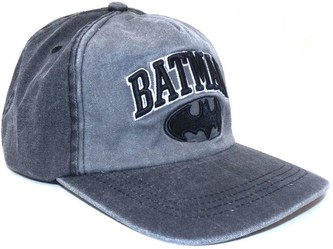 Baseballová kšiltovka DC Comics|Batman: Collegiate Text (nastavitelná)