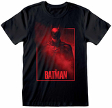 Pánské tričko DC Comics|Batman: Red Smoke (S) černá bavlna