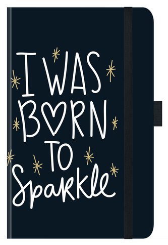 Buchkalender Times Small Trend "Sparkle" 18 Monate 2024/2025