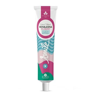 Ben & Anna Zubní pasta s fluorem (75 ml) - Wild Berry - s chutí a vůní lesních plodů