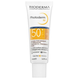 Bioderma Ochranný tónovací gelový krém SPF 50+ Photoderm M (Cream) 40 ml Odstín Tmavý woman