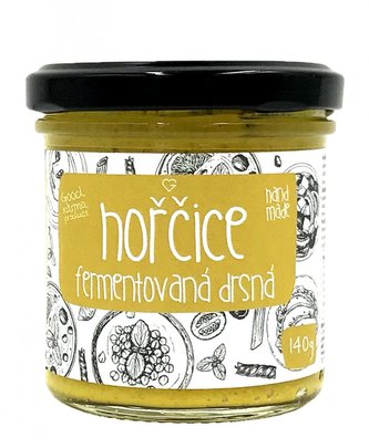 Hořčice fermentovaná - drsná 135 g