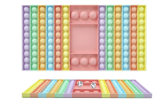 Desková hra POP IT - kdo z koho mix barev