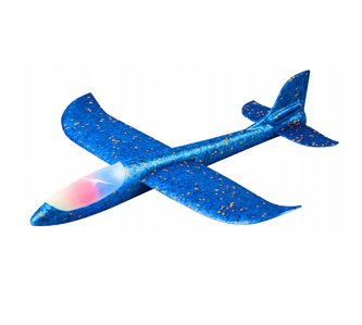 Pěnové házecí letadlo svítící LED mix barev