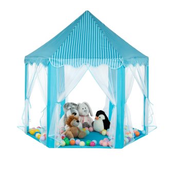 Dětský stan Princess 140cm - modrý