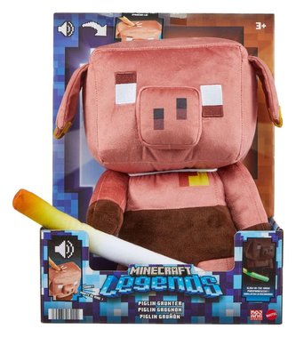 Minecraft plyšák interaktivní - Piglin 30 cm