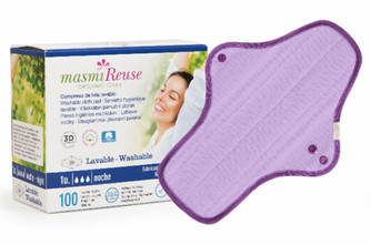 Masmi Látková vložka z BIO bavlny - Night s křidélky 1 ks