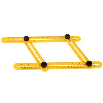 Multifunkční nastavitelné mnohoúhlé pravítko
