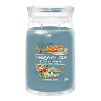 YANKEE CANDLE Evening Riverwalk svíčka 567g / 2 knoty (Signature tumbler velký )
