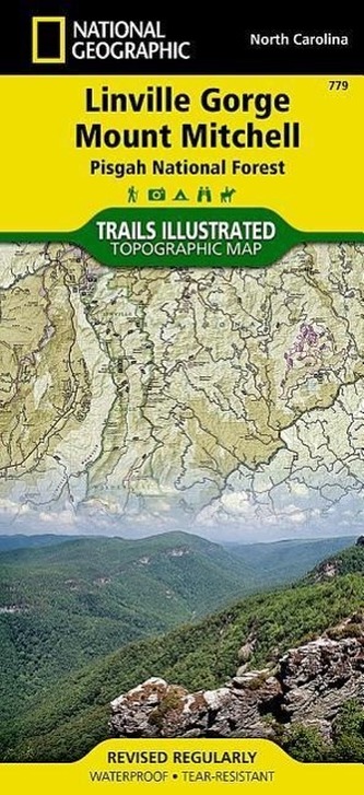 Linville Gorge, Mount Mitchell Map [Pisgah National Forest]