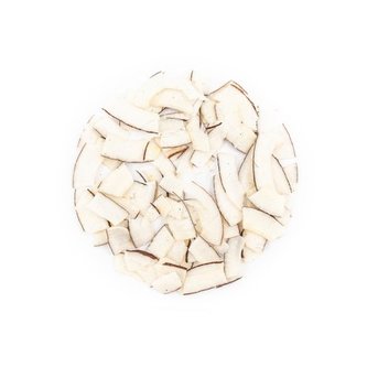 Kokos plátky se slupkou váha 500g