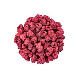 Maliny lyofilizované celé váha 100g