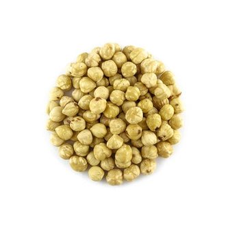 Lískové ořechy blanšírované pražené M váha 500g