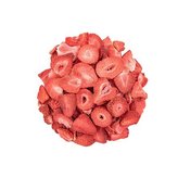 Jahody lyofilizované plátky váha 100g