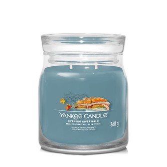 YANKEE CANDLE Evening Riverwalk svíčka 368g /2 knoty (Signature střední)