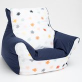 Dětské křeslo plněné kuličkami New Baby modrá