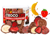 Mixit Křupavé banánky a jahody v čokoládě 150 g