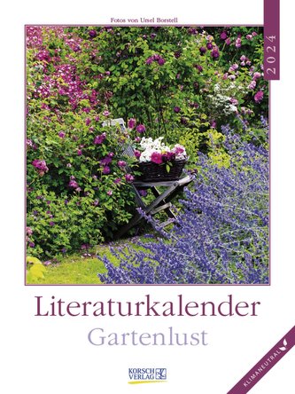 Literaturkalender Gartenlust 2024