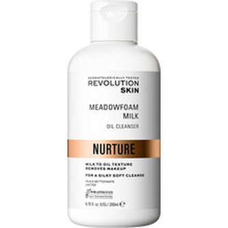 Revolution Skincare Nurture Meadowfoam Milk Oil Cleanser - Odličovač make-upu 200 ml pro ženy