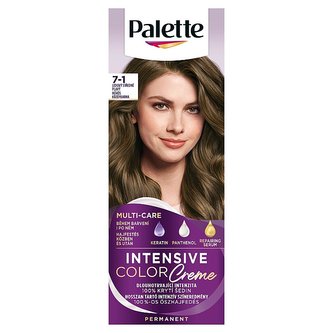 Schwarzkopf Palette Intensive Color Creme barva na vlasy 7-1 ledový středně plavý