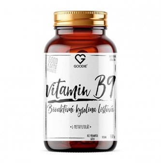 Vitamin B9 - L-metylfolát - aktivní Kyselina listová 60 ks