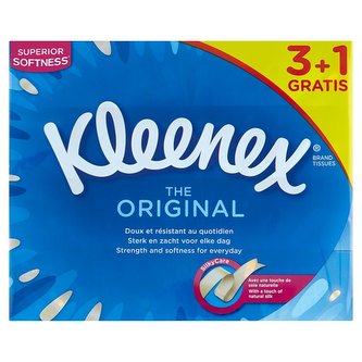 Kleenex Original Box papírové kapesníky 3vrstvé 4x 72 ks