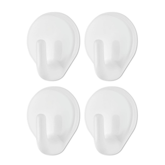 Háček samolepící OVÁL MAXI 4ks  LUX