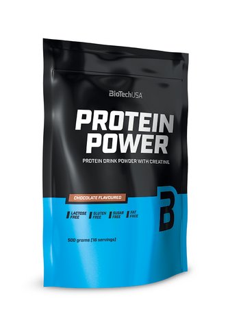 BioTech Protein Power 500 g vanilla (vanilka)