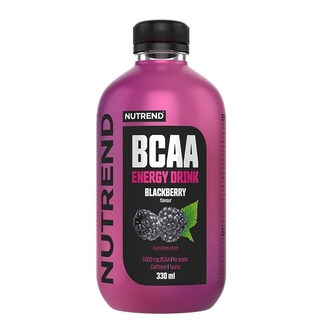 Nutrend BCAA Energy Drink blackberry 330 ml (ostružina)