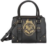 Dámská kabelka Harry Potter: Znak Bradavic (28 x 24 x 14 cm) černý polyuretan