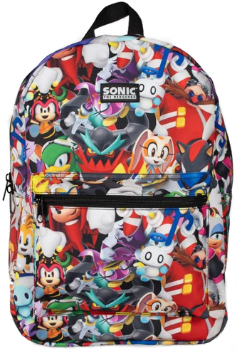 Školní batoh Sonic: Characters Mix (objem 14,4 litrů|30 x 40 x 12 cm)