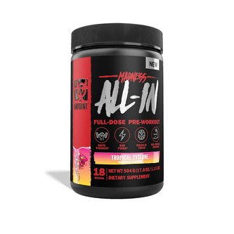 Mutant® Madness All-in pre-workout 504 g tropical cyclone (tropické ovoce)