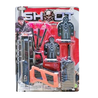 Policejní souprava s terčem