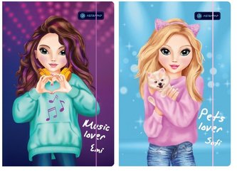 Teczka z gumką A4 Emi&Sofi;