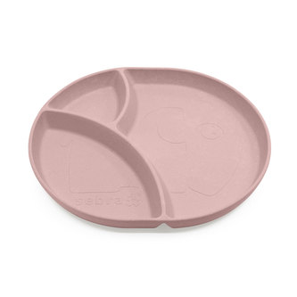 Melaminový talířek 3 části, Blossom Pink