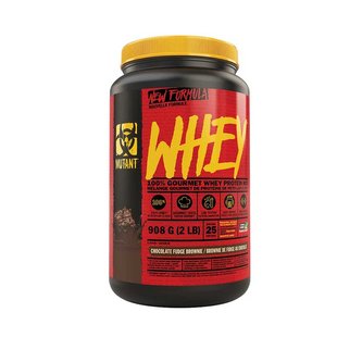 Mutant® Whey 100% Gourmet Protein 908 g chocolate fudge brownie (čokoládové brownies)