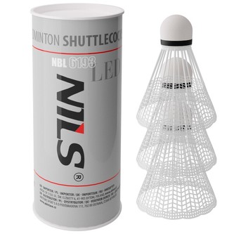 NBL6193 BADMINTONOVÉ MÍČKY S LED 3 KS NILS
