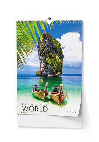 Beautiful world 2024 - nástěnný kalendář