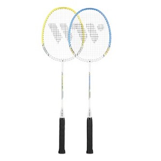 ALUMTEC 327K BADMINTONOVÝ SET WISH MODRÁ + ŽLUTÁ