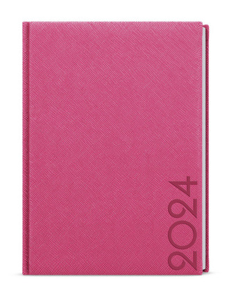 Týdenní diář 2024 Oskar Tora A5 růžová