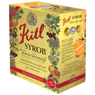 Kitl Syrob Pomeranč 5l - bag-in-box