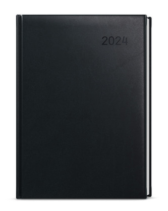 Denní diář 2024 David Vivella A5 černý
