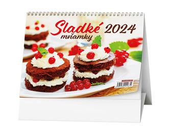 Sladké mňamky 2024 - stolní kalendář