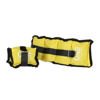ZÁTĚŽE WW02 ŽLUTÉ 2 x 1,5KG ONE FITNESS