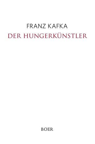 Der Hungerkünstler